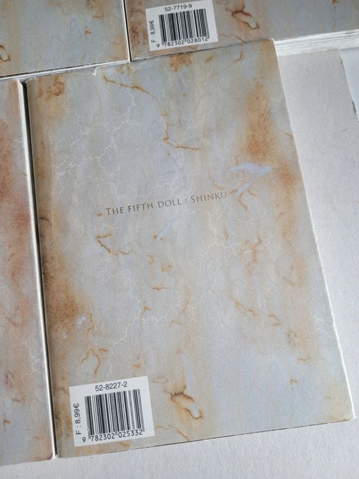 Lot 5 premiers tomes du manga rozen maiden saison 1 - photo numéro 12