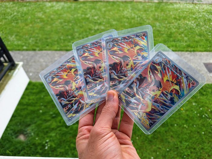 lot de 4 Typhlosion de Luth – AR 070/063 – Art Rare (AR) - photo numéro 3