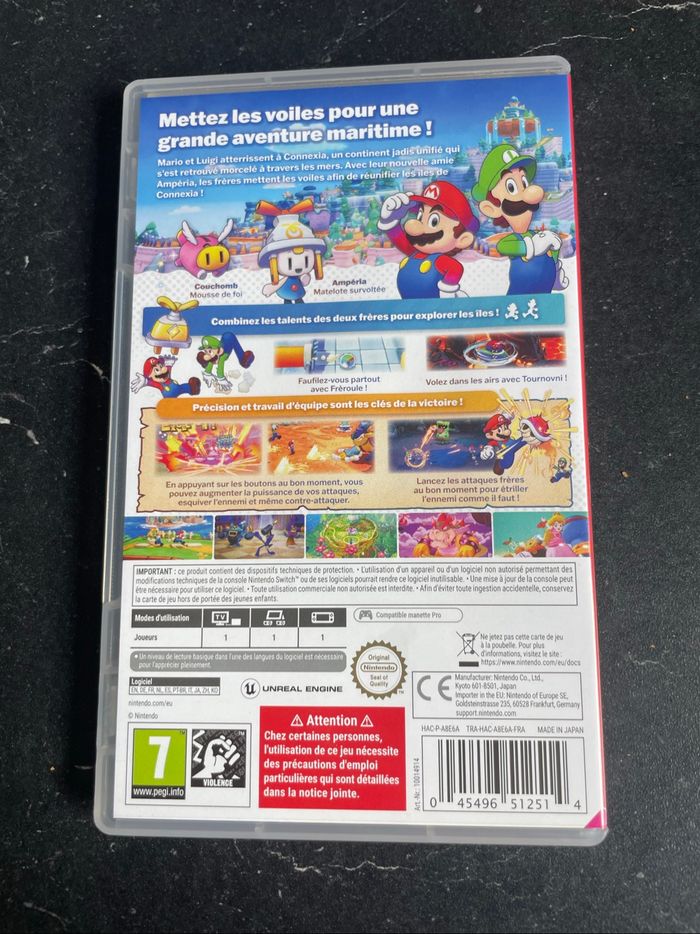 Jeu Mario et Luigi L’épopée Fraternelle Switch - photo numéro 2