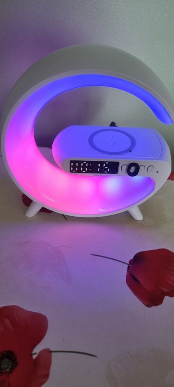 Réveil Chargeur lumineux