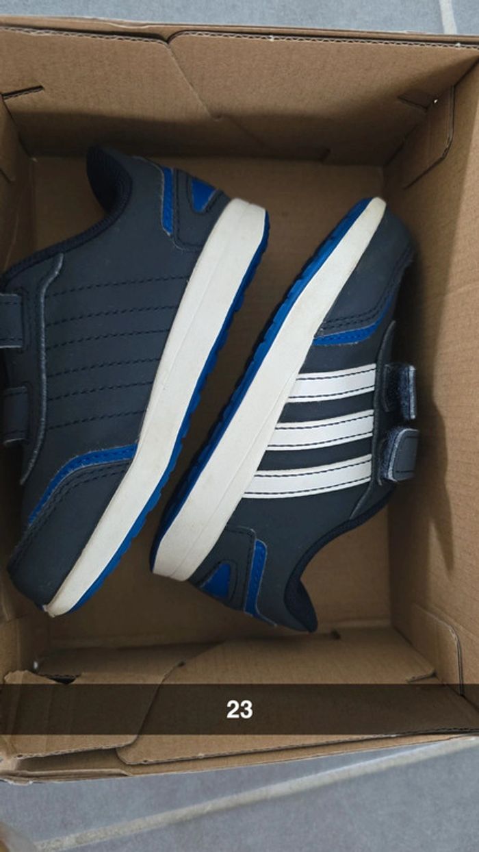 Basket Adidas bleu - photo numéro 4