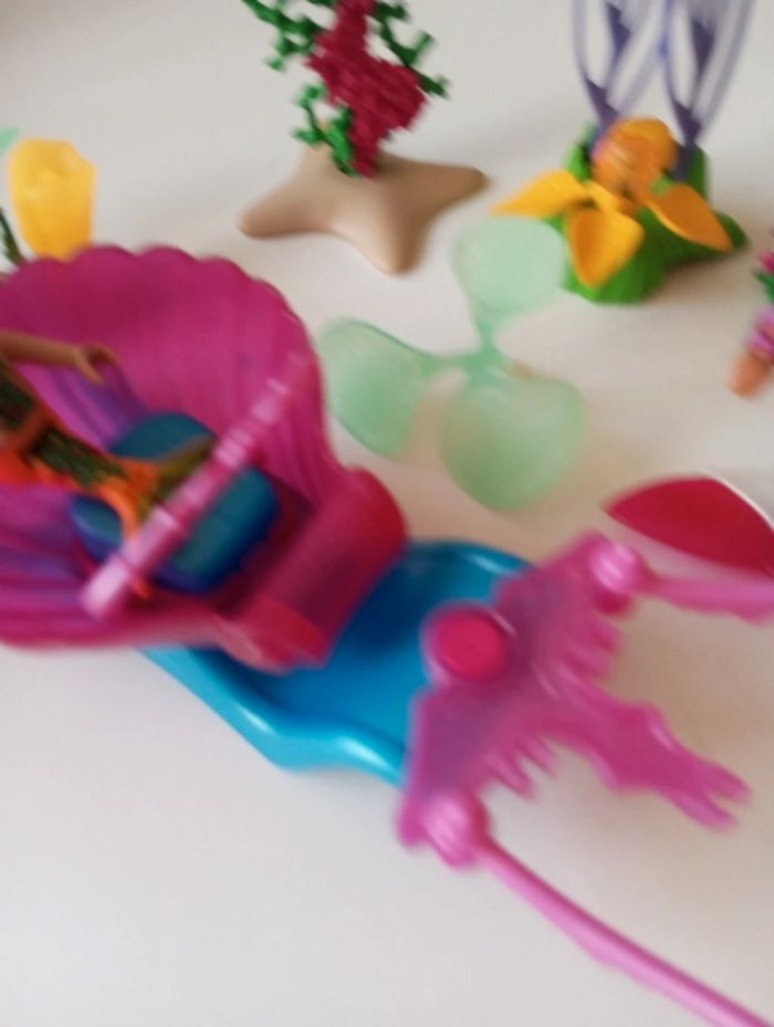 Playmobil sirène avec carosse - photo numéro 3