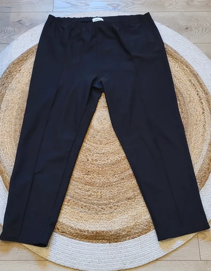 Pantalon noir élégant Afibel taille 54 - Très bon état