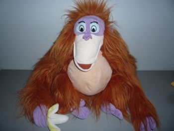 PELUCHE : ORANG OUTANG - LE ROI LOUIE "LE LIVRE DE LA JUNGLE DISNEY" - n°09