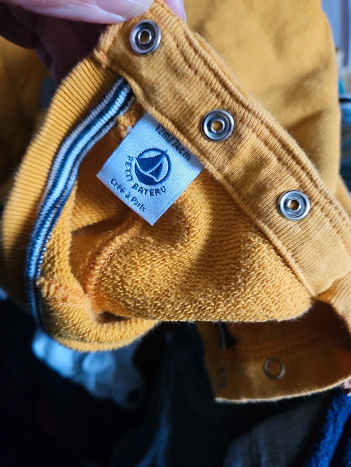 Sweat petit bateau chat - photo numéro 3