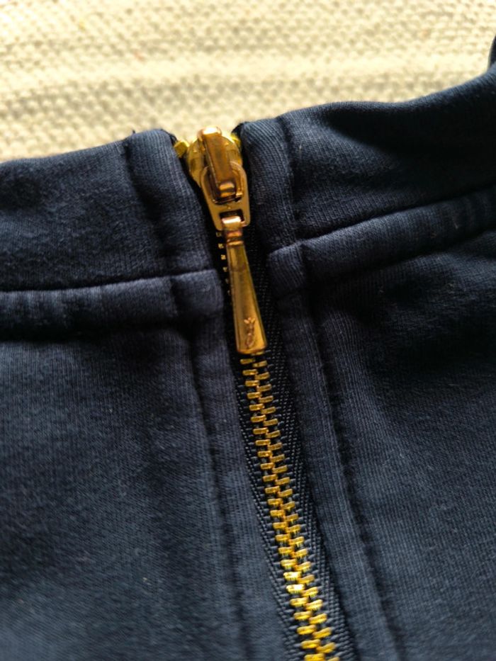 Pull bleu marine / Jacadi / Bonjour Paris / taille 4 ans - photo numéro 6