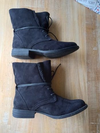 Bottines daim femme Merry Scott