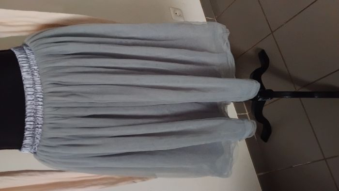 Jupe en Tulle Gris Perle - photo numéro 2