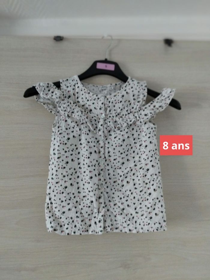 Blouse taille 8 ans