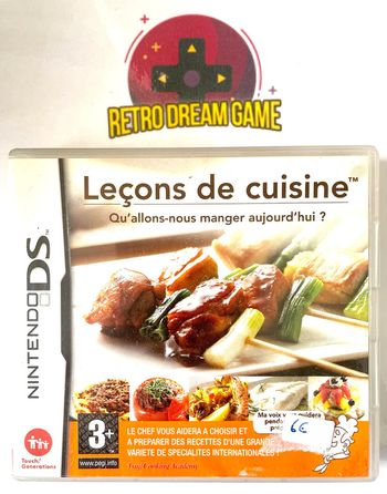 Jeux Lecons de cuisine sur DS