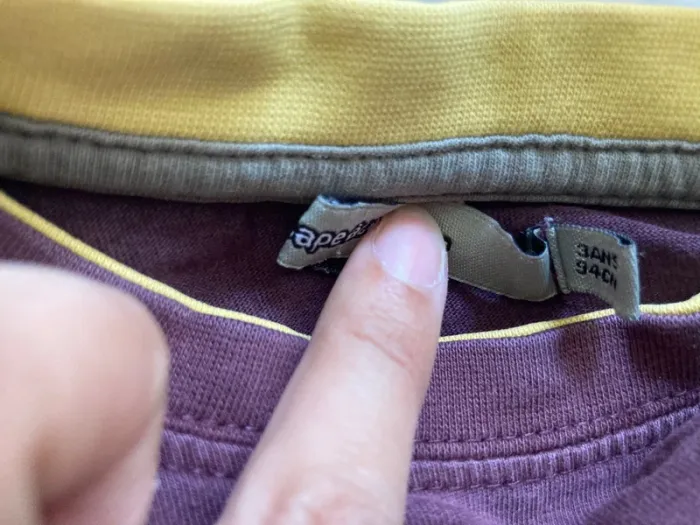 Lot de 2 tee shirt manches longues 3 ans - photo numéro 3