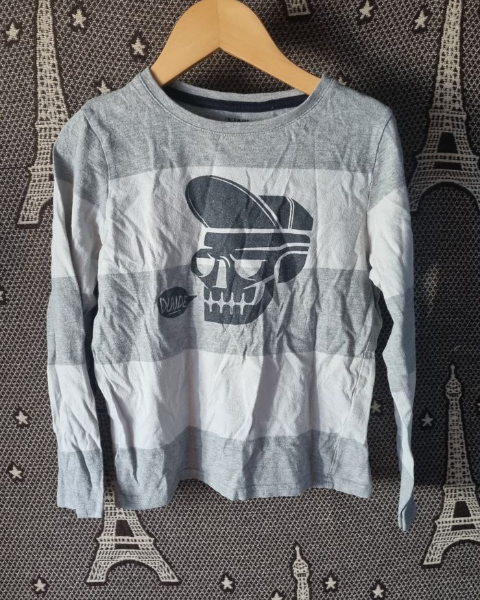 T-shirt manches longues imprimé 8ans