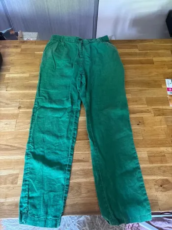 Pantalon Monoprix lin