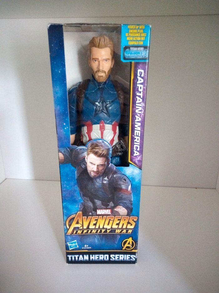 Titan hero series Captain america