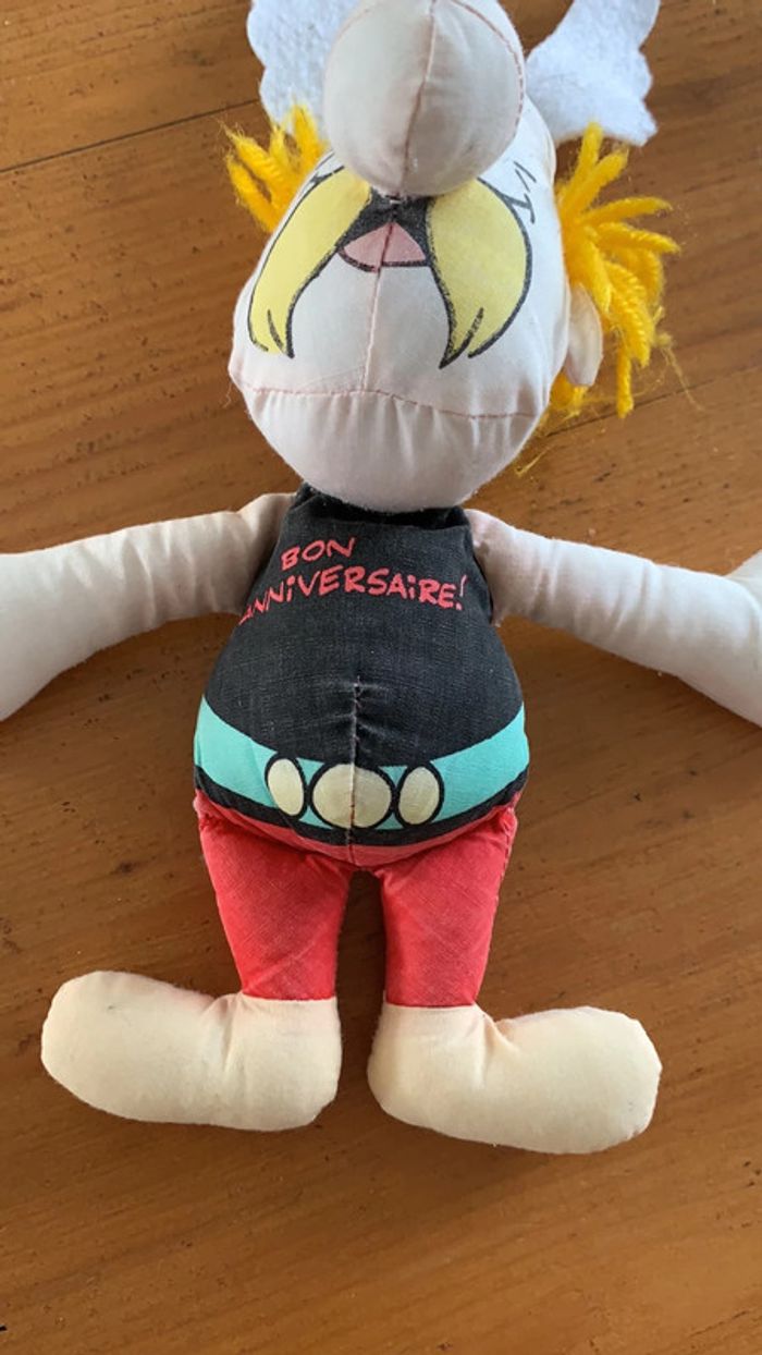 Peluche Astérix anniversaire vintage - photo numéro 5