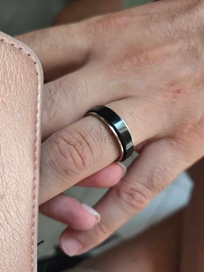 Magnifique bague homme neuve anti stress - photo numéro 2