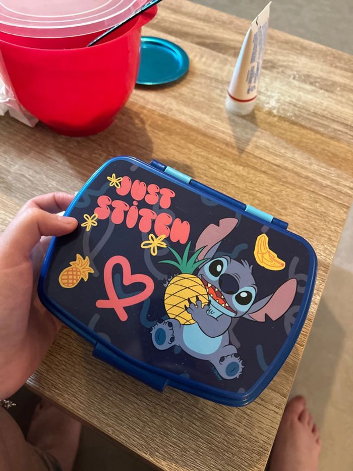 Boîte à goûter stitch - photo numéro 2