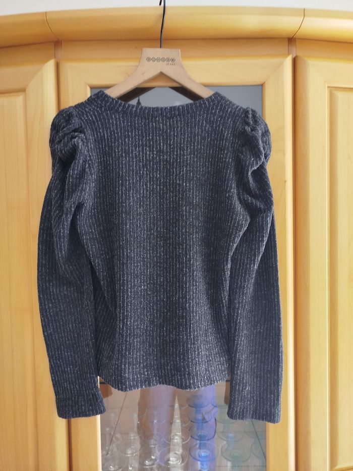Pull gris taille XS cache cache - photo numéro 3