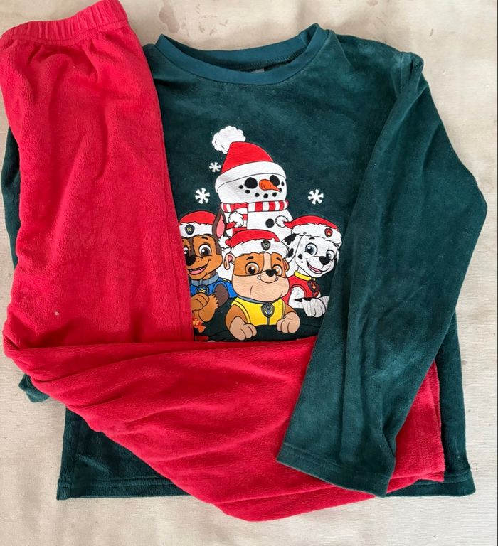 Pyjama Noël pat patrouille 8ans