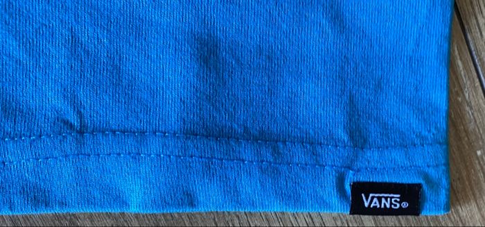 Tee shirt bleu marque Vans - photo numéro 4