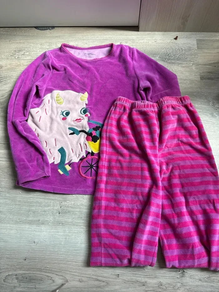 Pyjama fille hiver 8 ans dpam