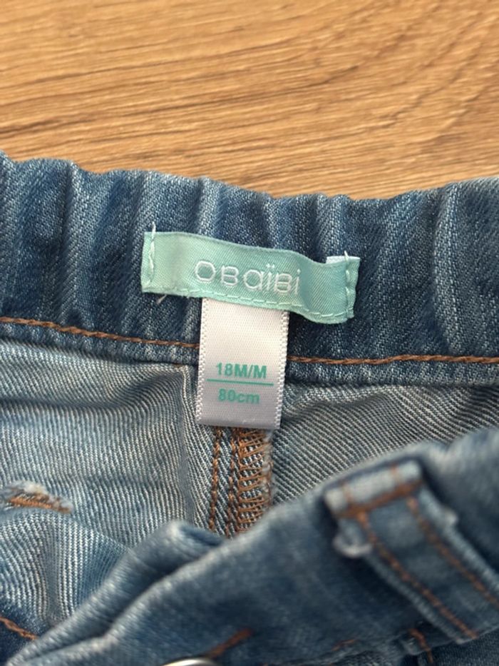 Short en jeans Obaibi - photo numéro 4