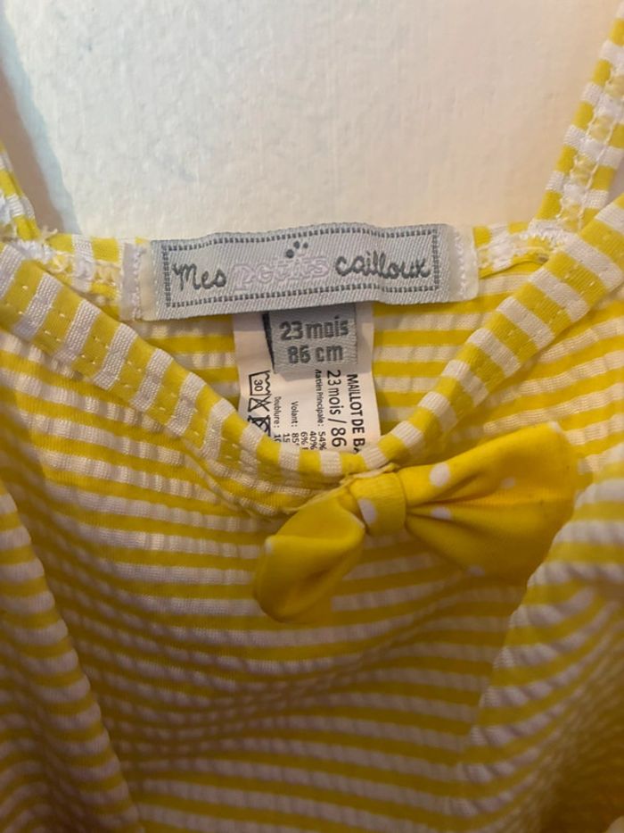 Maillot de bain 1 pièce, taille 23 mois, Mes petits cailloux. - photo numéro 3