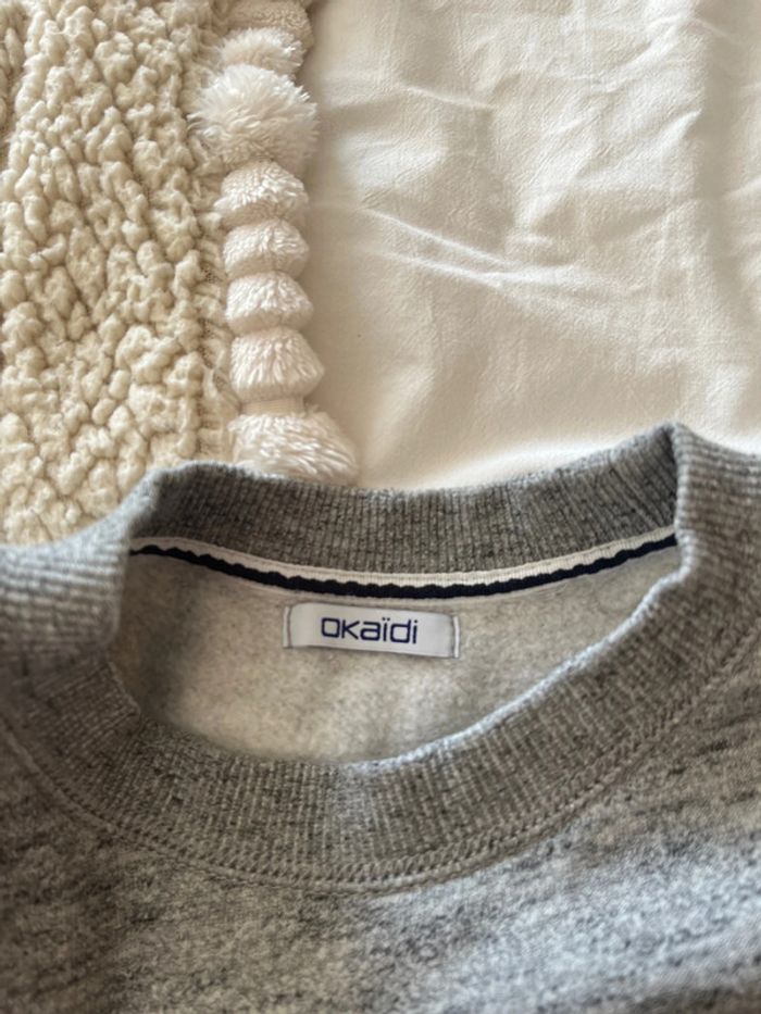 Pull gris - photo numéro 4