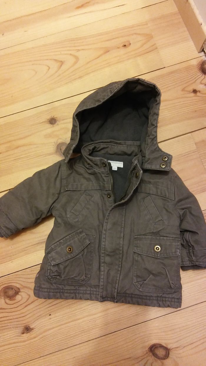 Manteau chaud bébé 6 mois