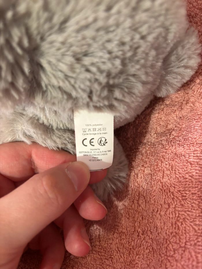 Peluche lapin Francoise Saget - photo numéro 4