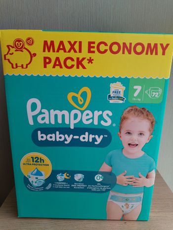 Couche pampers Baby Dry 