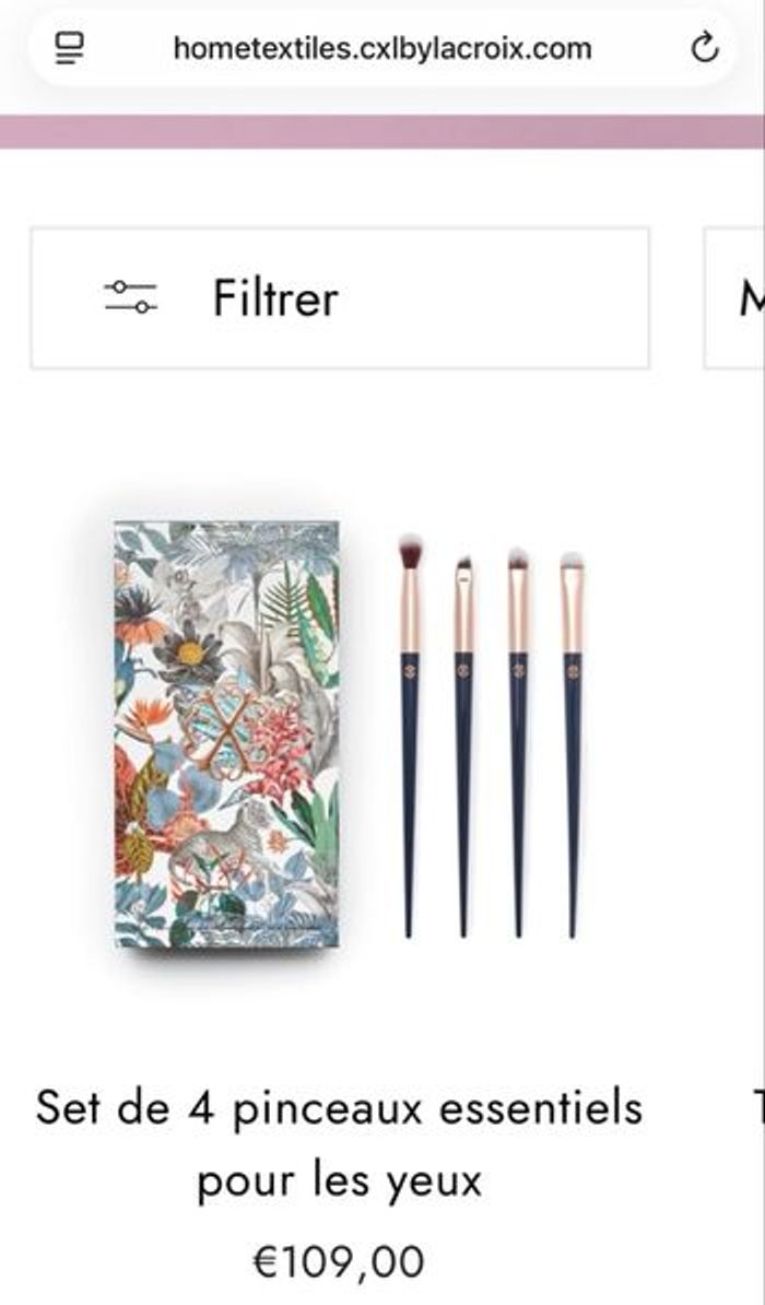 Set de pinceaux Christian Lacroix - photo numéro 3