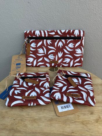 Pochette Cabaia lot de trois
