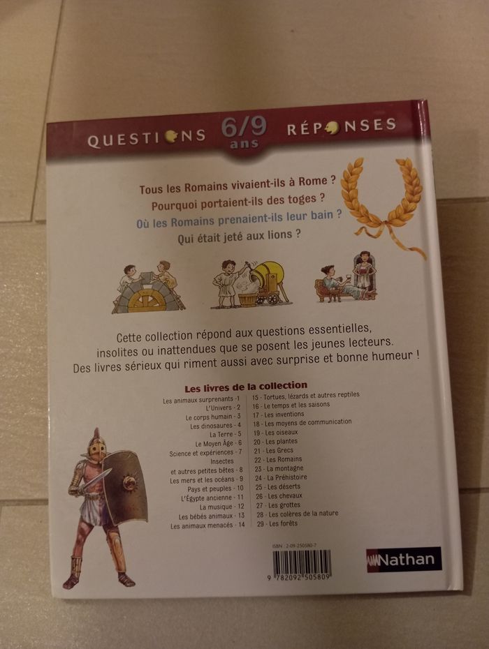 Questions Réponses - Les Romains - photo numéro 4