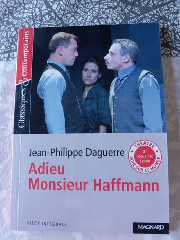 Adieu Monsieur Haffmann Jean-Philippe Daguerre