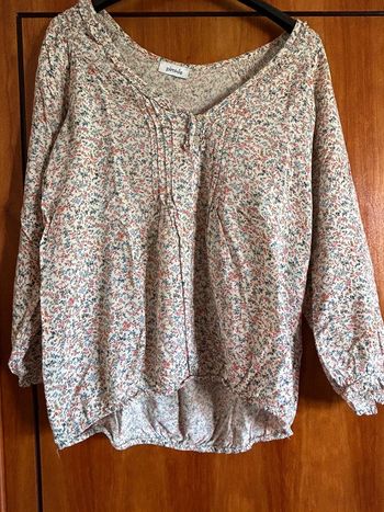 Blouse fleurie manches longues 38 Pimkie