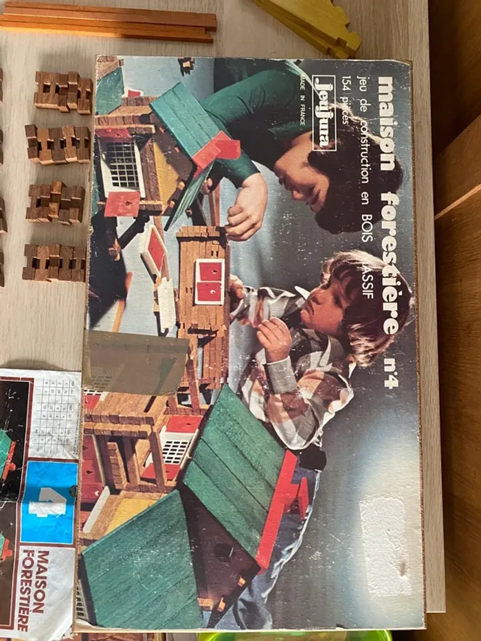 Jeu Jura jeujura maison forestière chalet suisse n°4 bois boîte - photo numéro 6