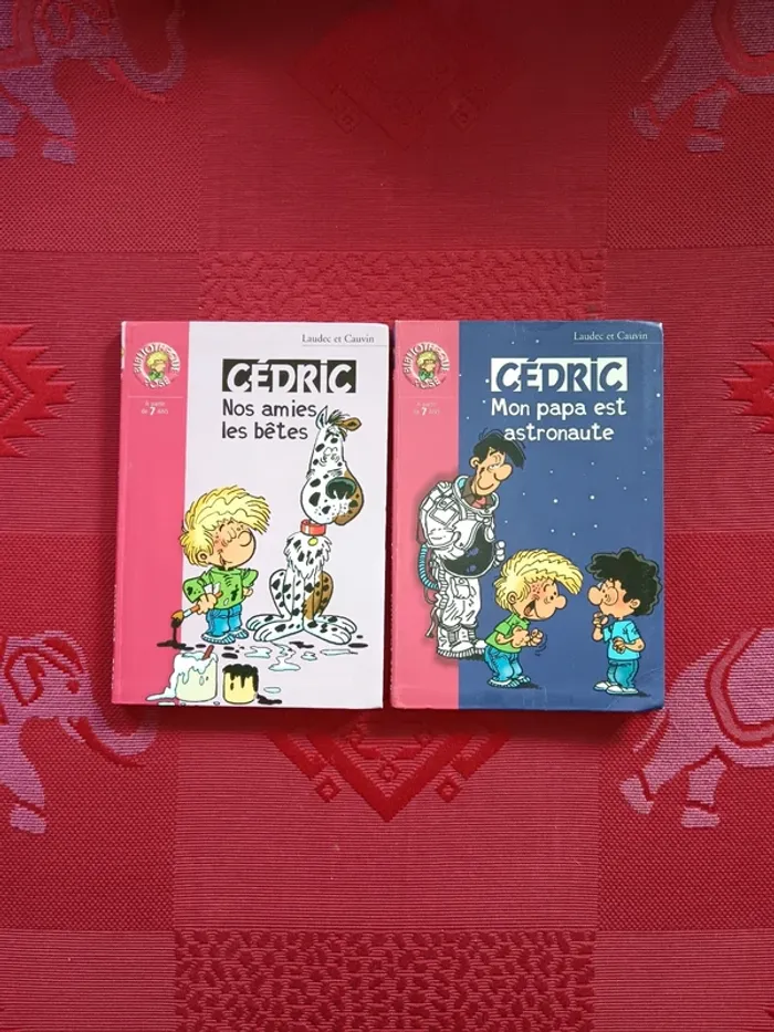 2 livres Cédric