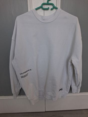 Sweat levi's blanc