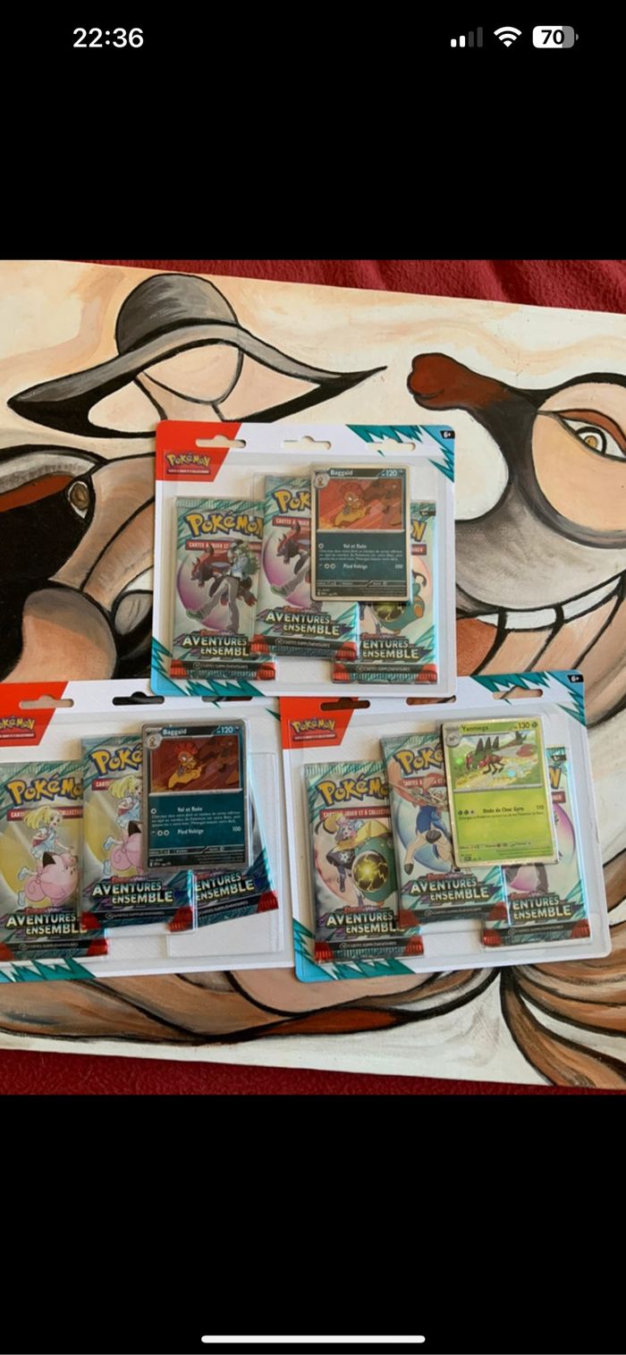 tripack Pokémon ev9 aventure ensemble - photo numéro 3
