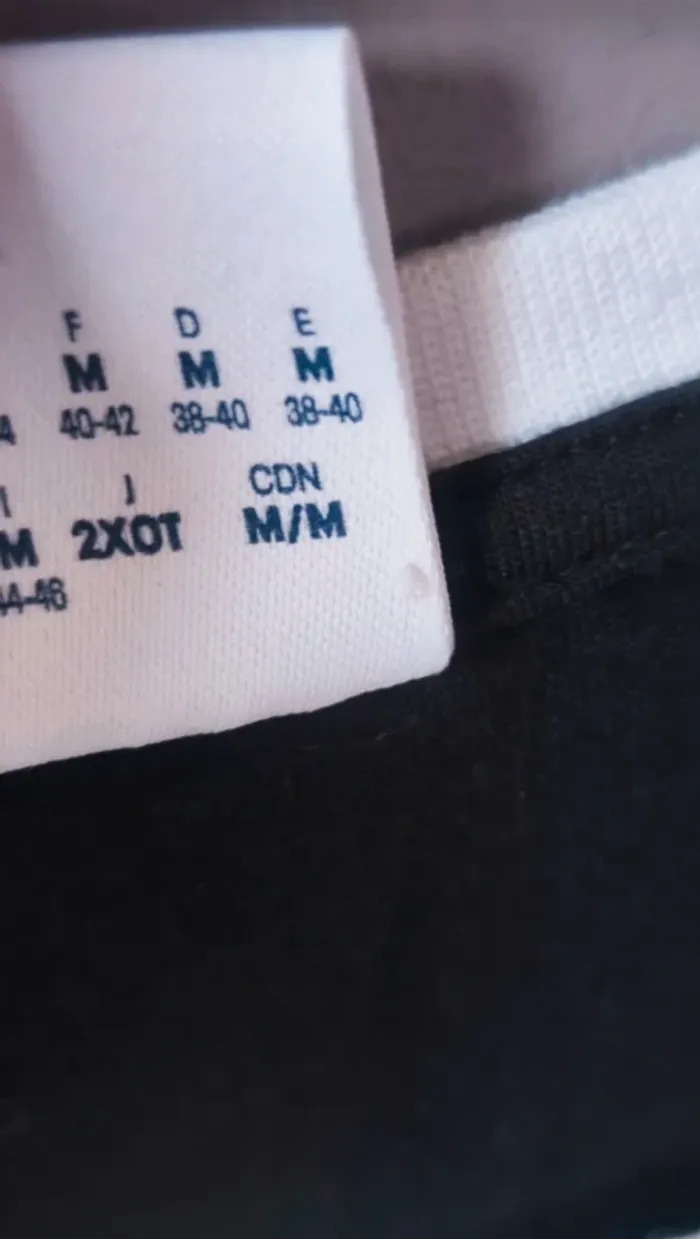 Body Reebok M noir et blanc - photo numéro 4