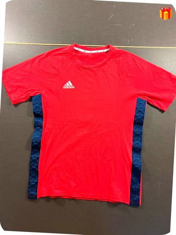 T-shirt Adidas Rouge et Bleu taille M