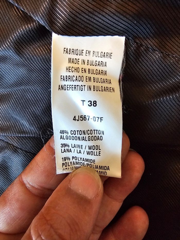 Veste blazer Caroll Taille 38 - photo numéro 5