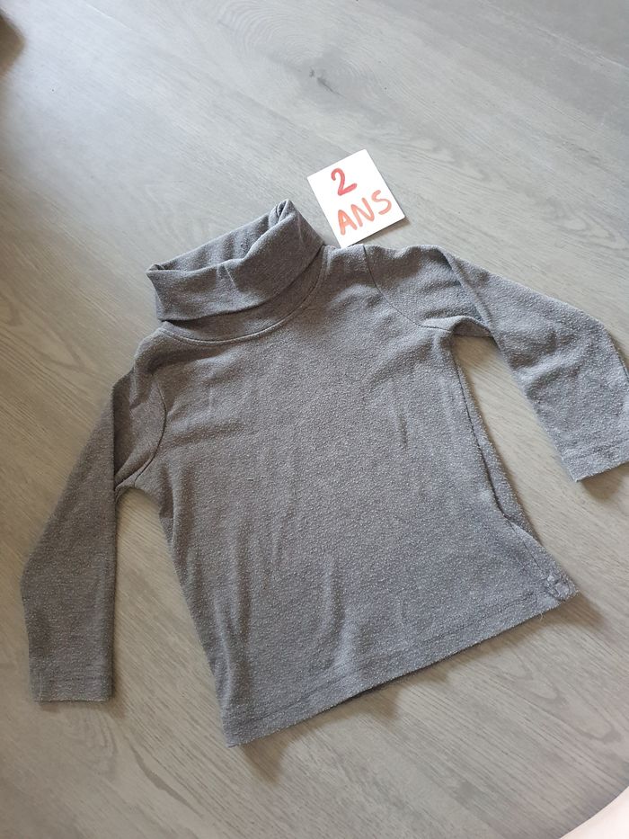 Maillot t-shirt sous pull 2ans garçon