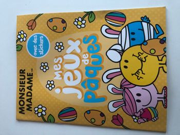 Livre jeux Monsieur Madame