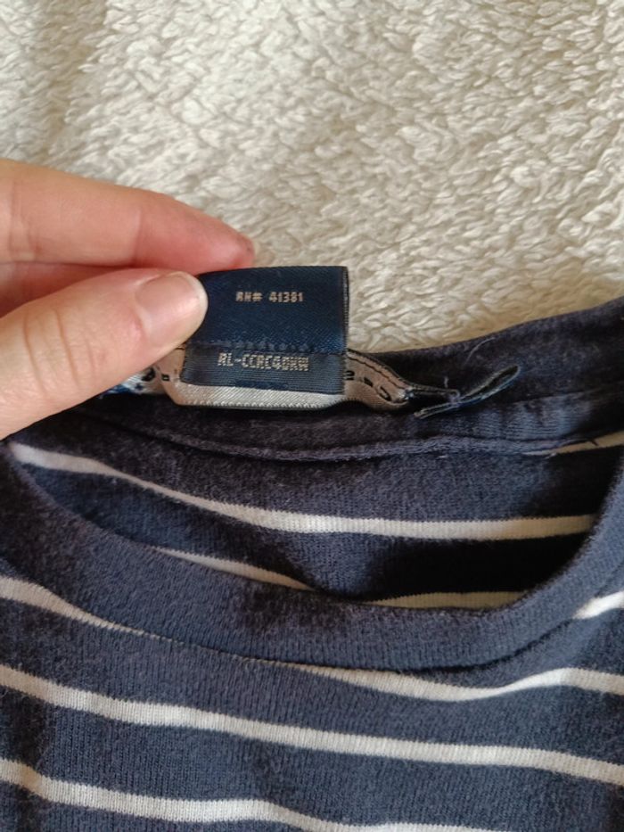 Tee shirt marinière femme Ralph Lauren - photo numéro 4