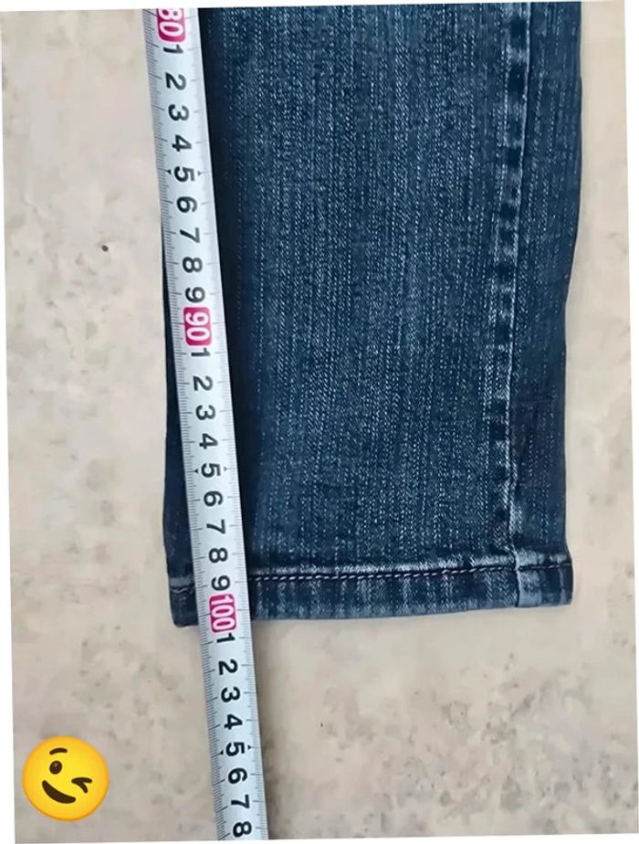 Jeans Levi's 528 W26|FR36 coupe skinny bleu marine Femme-Women pan321 - photo numéro 5