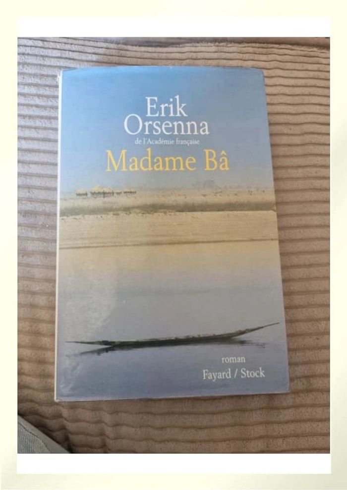 Livre madame ba