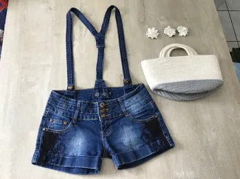 Lot Short jean et jupe mode fille