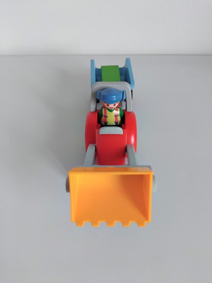 PLAYMOBIL 123 Tracteur de Ferme 6964 Complet 🚜 - photo numéro 2